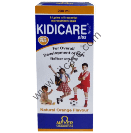 Kidicare Plus Syrup Orange