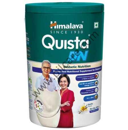 Himalaya Nutrition Quista DN | Nutritional Supplement for Diabetics | Flavour Powder Vanilla