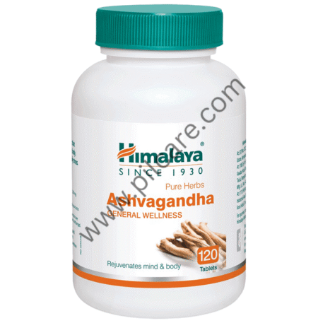 Himalaya Wellness Ashvagandha Tablet | Stress Relief Supplement | Rejuvenates Mind & Body Tablet