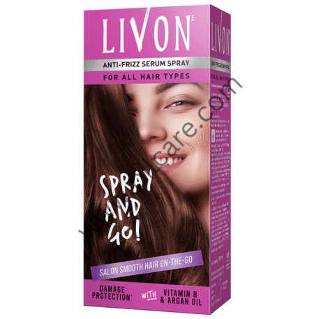 Livon Anti-Frizz Spray for All Hair Types