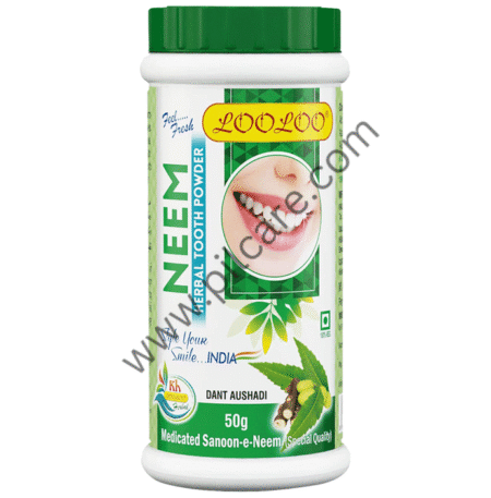 LooLoo Neem Herbal Tooth Powder (50gm Each)