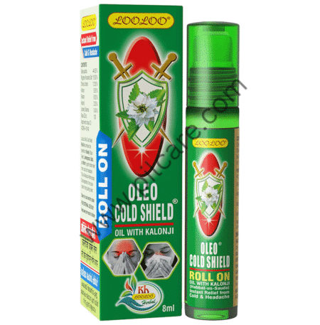 LooLoo Oleo Cold Sheild Oil with Kalonji Roll On (8ml Each)