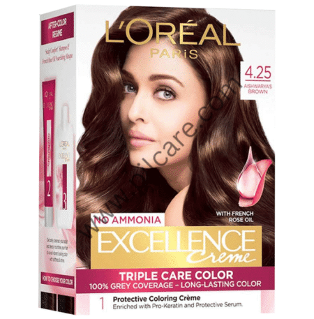 Loreal Excellence Creme Triple Care Color Aishwarya Brown