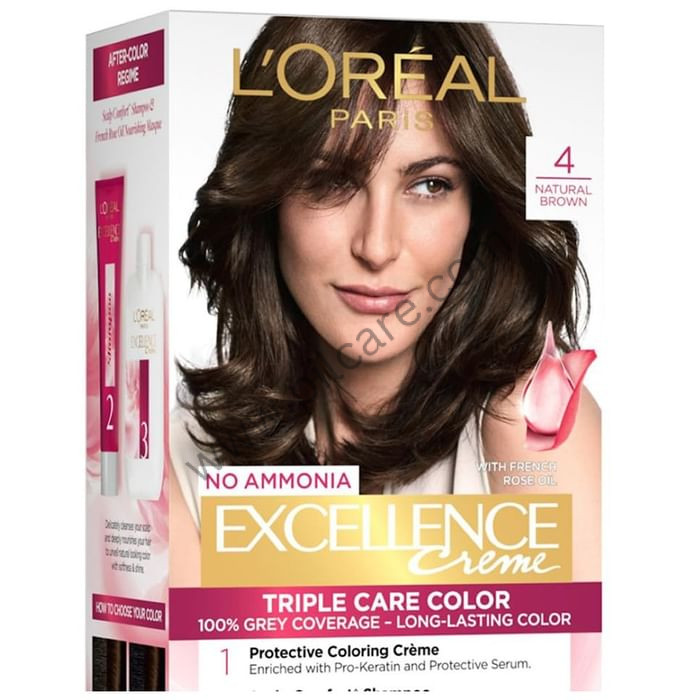 Loreal Excellence Creme Triple Care Color Natural Brown