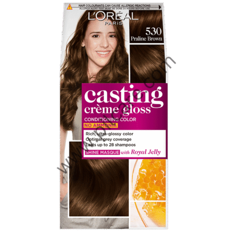 Loreal Paris Casting Creme Gloss Conditioning Color Praline Brown
