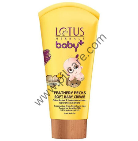 Lotus Herbals Baby+ Feathery Pecks Soft Baby Creme