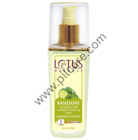 Lotus Herbals Basiltone Cucumber & Basil Toner