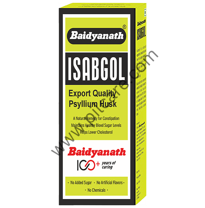 Baidyanath Vansaar Isabgol Psyllium Husk Powder | For Immunity & Constipation Relief