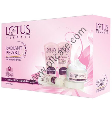 Lotus Herbals Radiant Pearl Cellular Lightening Facial Kit