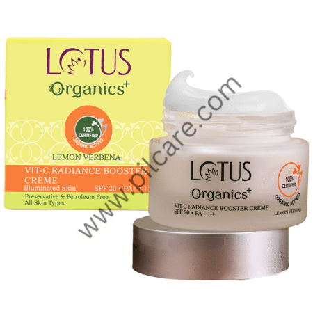 Lotus Organics+ Vit-C Radiance Booster Creme SPF 20 PA+++