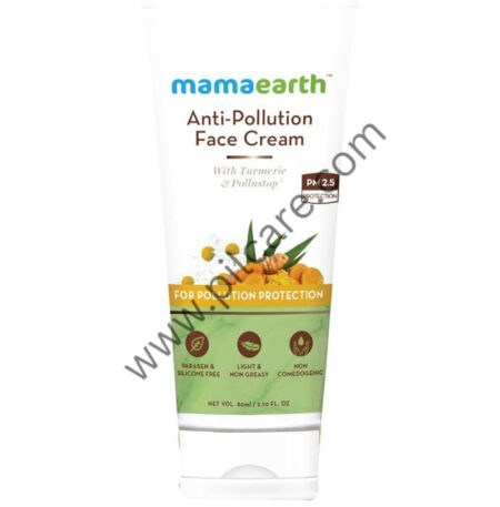 Mamaearth Anti-Pollution Face Cream | Paraben & Silicone-Free | For All Skin Types