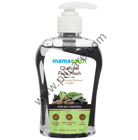 Mamaearth Charcoal Face Wash for Healthy Skin | Paraben & SLS-Free | Face Care Product for All Skin Types