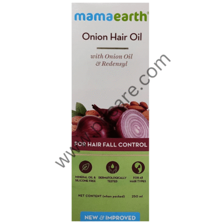 Mamaearth Hair Oil for All Skin Types | Mineral Oil & Silicone-Free Oil