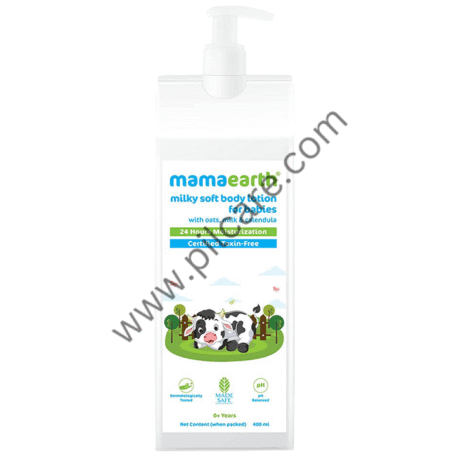 Mamaearth Milky Soft Body Lotion for Babies with Oats, Milk & Calendula