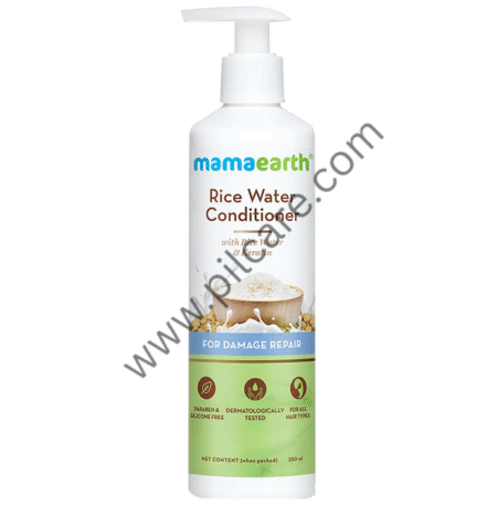 Mamaearth Rice Water Conditioner | For All Hair Types | Paraben & Silicone-Free