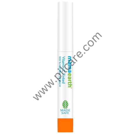Mamaearth Vitamin C Tinted 100% Natural Lip Balm