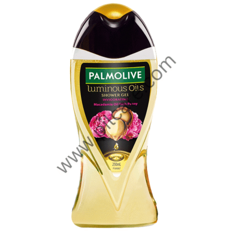 Palmolive Invigorating Macadamia Oils with Peony Luminous Oils Shower Gel