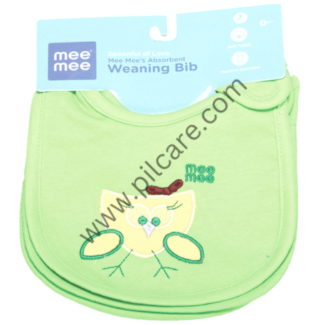 Mee Mee Absorbent Weaning Bibs Assorted