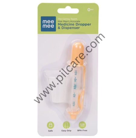 Mee Mee Accurate Medicine Dropper and Dispenser Orange
