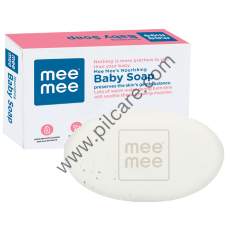 Mee Mee Combo Pack of Mild Baby Shampoo 500ml & Nourishing Baby Soap 75gm
