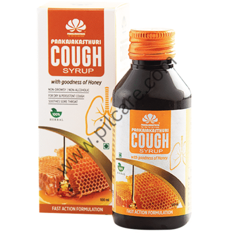 Pankajakasthuri Cough Syrup Honey