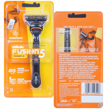 Gillette Fusion 5 Power Mens Razor