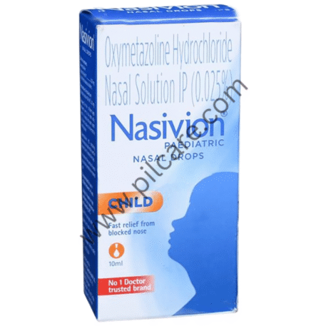 Nasivion 0.025% Paediatric Nasal Drops Child