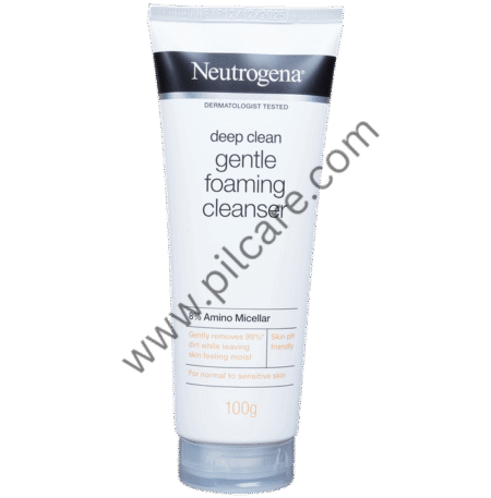 Neutrogena Deep Clean Gentle Foaming Cleanser | For Normal to Sensitive Skin