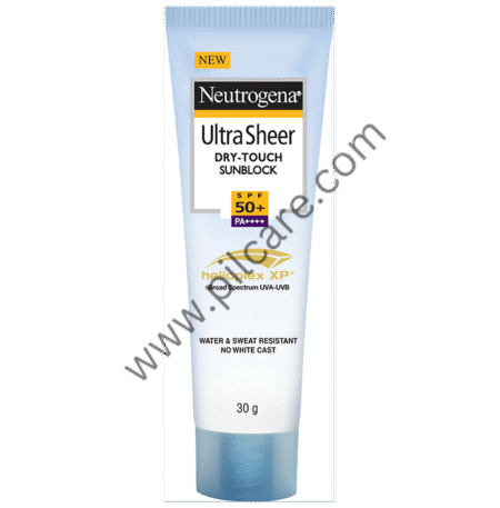 Neutrogena Ultra Sheer Dry-Touch Sunblock Sunscreen SPF 50+, PA+++ | UVA/UVB Protection | Water-Resistant