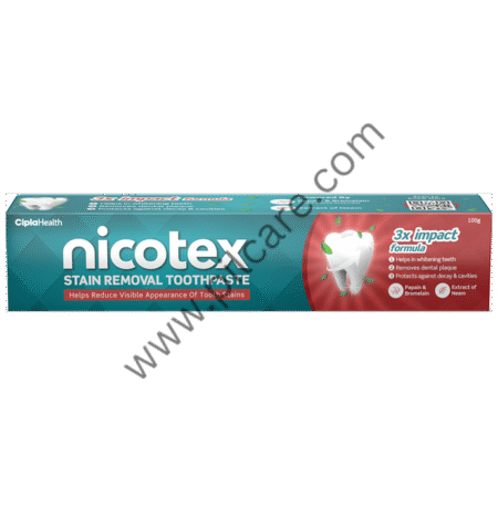 Nicotex Stain Removal Toothpaste