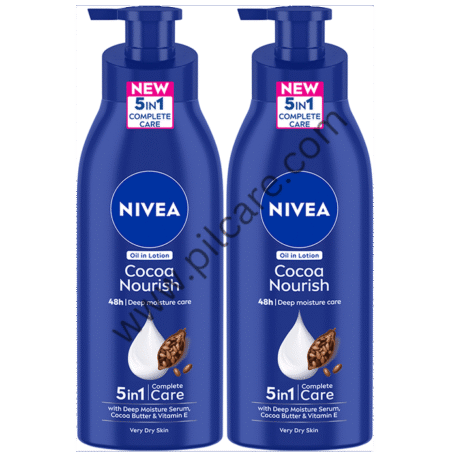 Nivea Combo Pack of Cocoa Nourish Body Lotion