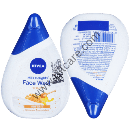 Nivea Milk Delights Dry Skin-Moisturizing Honey Face Wash
