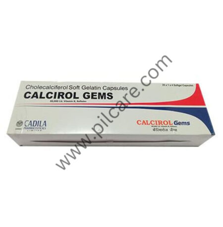 Calcirol Gems Soft Gelatin Capsule