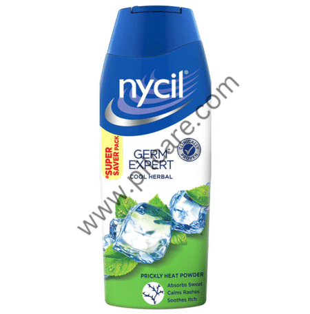 Nycil Germ Expert Prickly Heat Cool Herbal Powder
