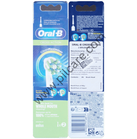 Oral-B Cross Action Power Replacement Heads