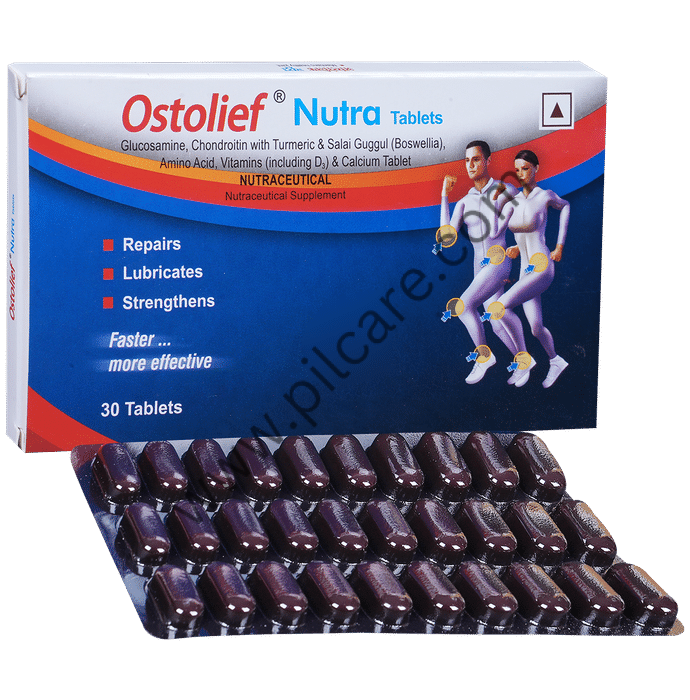 Ostolief Nutra Tablet | Repairs, Lubricates & Strengthens the Joints