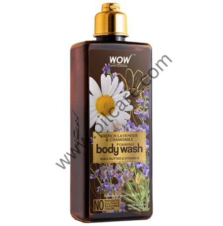 WOW Skin Science French Lavender & Chamomile Foaming Body Wash