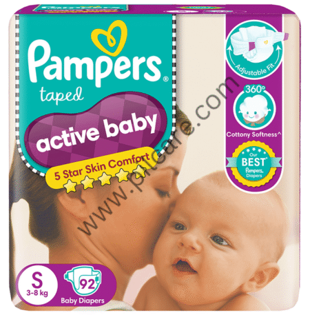 Pampers Taped Active Baby Diaper Small