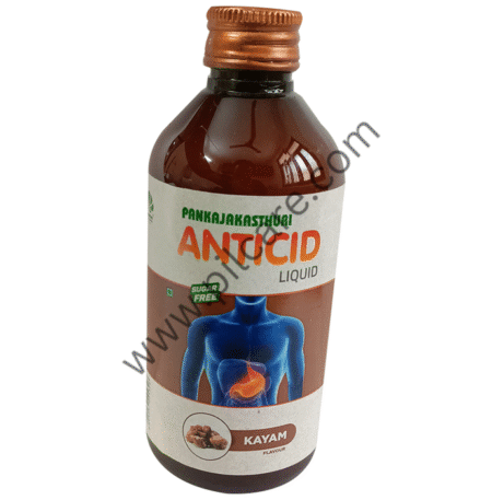 Pankajakasthuri Anticid Liquid Kayam Sugar Free