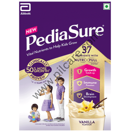 PediaSure Scientifically Designed Nutritional Drink for Kids Growth Vanilla Delight