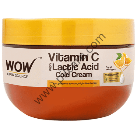 WOW Skin Science Vitamin C with Lactic Acid Cold Cream