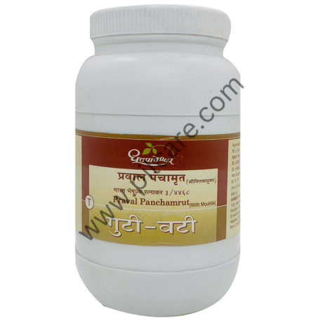 Dhootapapeshwar Praval Panchamrut (with Mouktik) Tablet