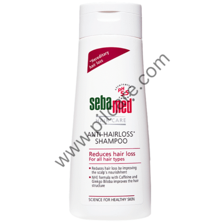 Sebamed Anti-Hairloss Shampoo with Caffeine & Ginko Biloba for Hair Care | For All Hair Types