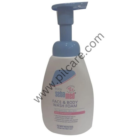 Sebamed Baby Face & Body Wash Foam | For Baby's Delicate & Dry Skin