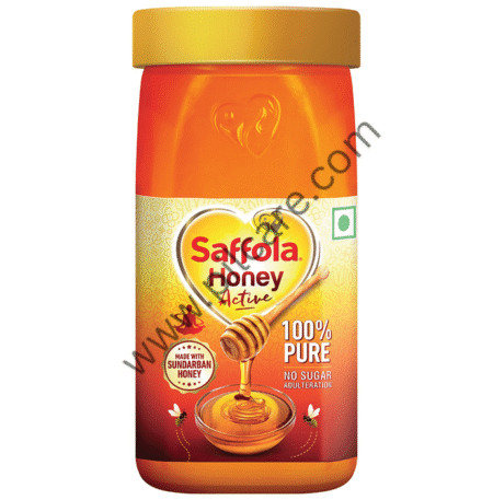 Saffola Honey Active | Made with Sundarban Forest Honey | No Sugar Adulteration