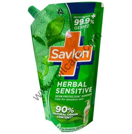 Savlon Herbal Sensitive Refill Germ Protection Liquid Handwash