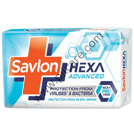 Savlon Hexa Advanced Soap 75gm Each (Buy 3 Get 1 Free)