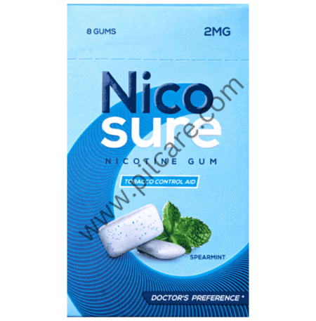 Nicosure Nicotine Polacrilex USP 2mg Gum