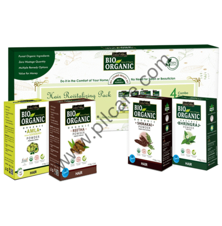 Indus Valley Bio Organic Hair Revitalizing Pack DIY Combo Beauty Kit