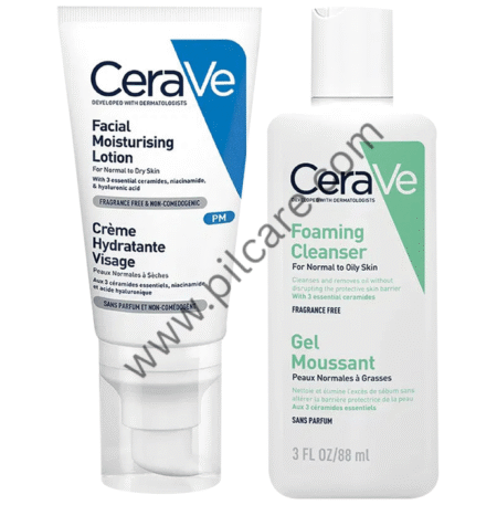 Cerave Night Time Facial Skin Care Routine